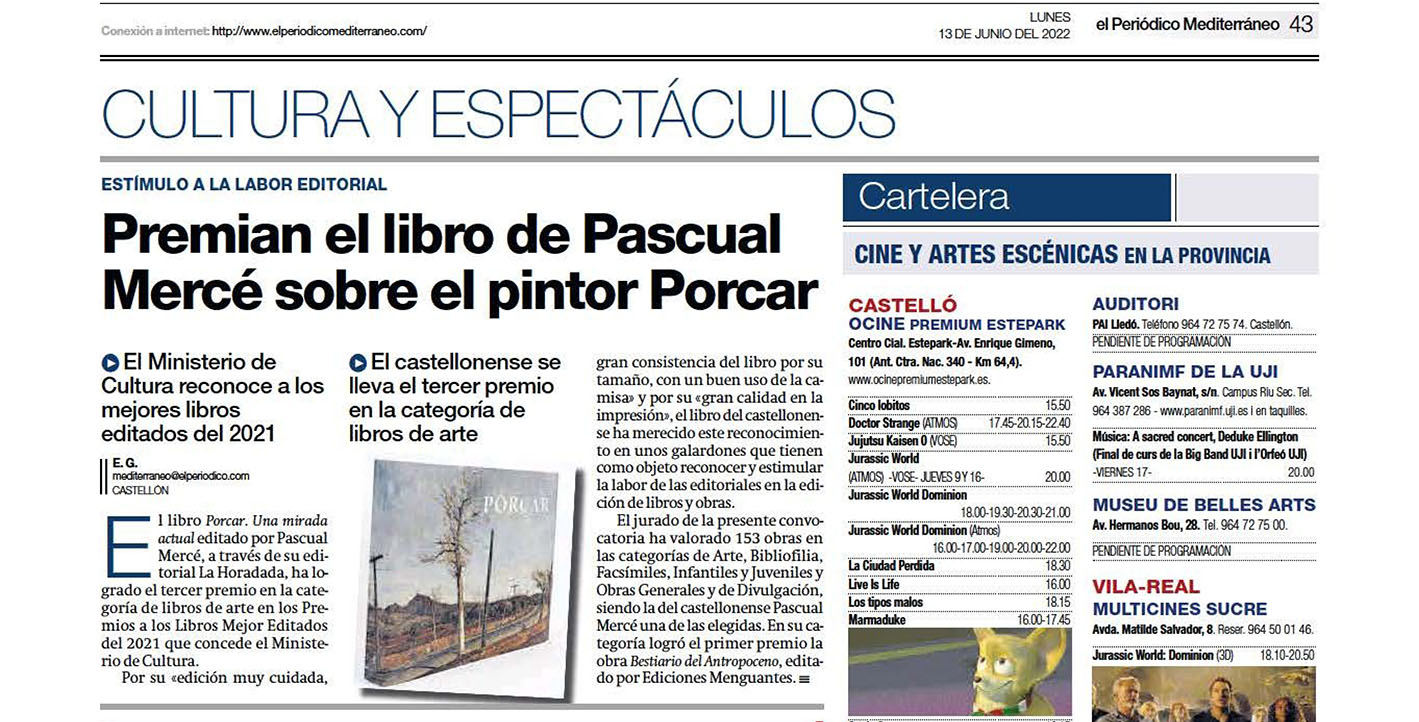 periódico el mediterráneo recorte